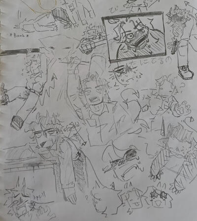 oc on various situation [and themed on 'I'm talking to you - Pinata' song